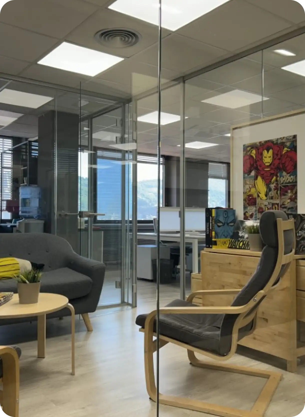 Interior oficina de Bilbao, País Vasco